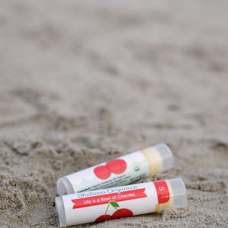 Shelissa Organics Life is a Bowl of Cherries Lip Balm