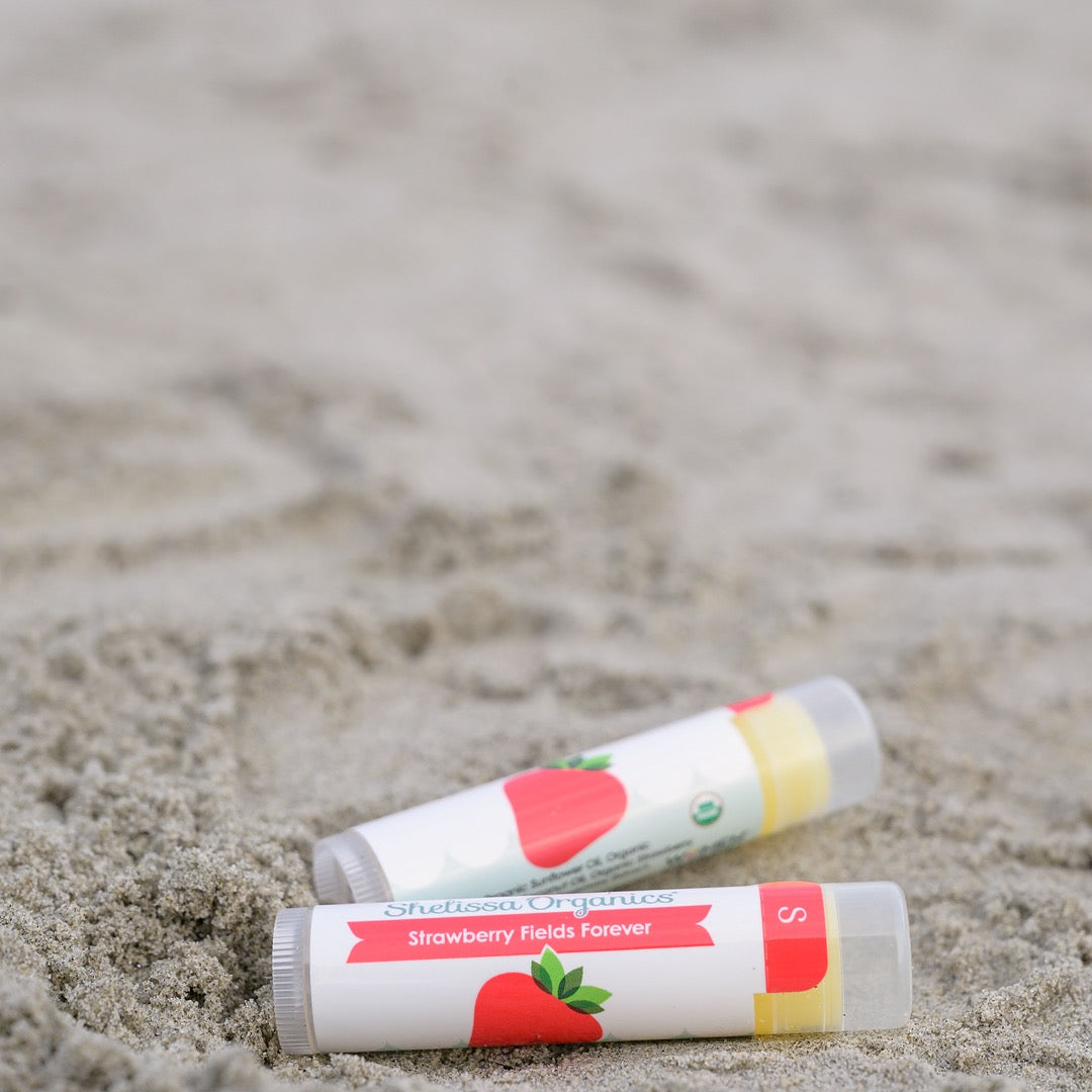 Shelissa Organics Strawberry Fields Forever Lip Balm